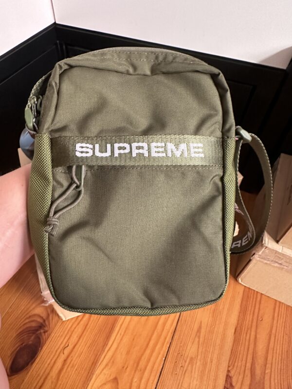 Supreme olive clearance shoulder bag